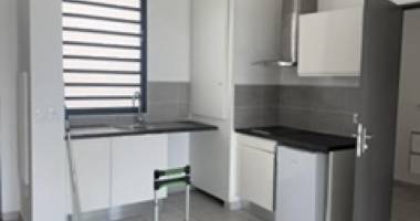 a louer bel appartement récent de type f2 sur la résidence castel roc bois de nèfles à sainte clotilde.