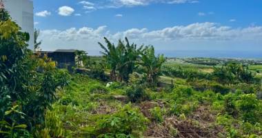 terrain de 450m2 avec vue mer à saint andré