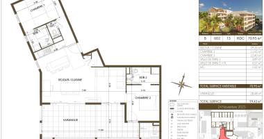 appartement t3 - rdc - résidence le belvédère du fort