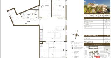 appartement t3 - r+3 - résidence belvédère du fort