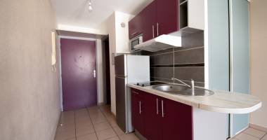 studio lumineux et fonctionnel - 21.90m2