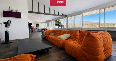 saint-gilles-les-bains : t5 d'exception 230 m² avec vue panoramique mer et lagon