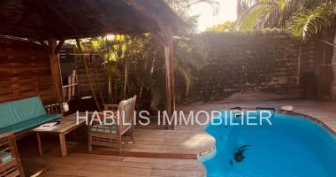 a louer - maison meublÉe de 72,59 m2 environ - hermitage les bains - loyer 1800 € + charges 600 €