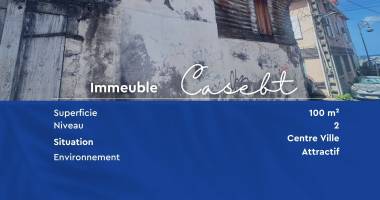 maison de ville à rénover entièrement   centre-ville de basse-terre