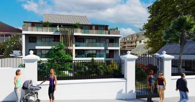 hyper centre st denis - a livrer joli t2 avec jardin de 20 m²