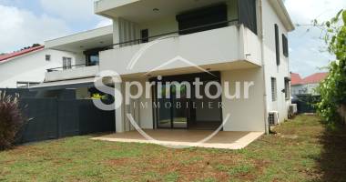 villa mitoyenne t4 en r+1  -  bois sergent 97170 petit-bourg