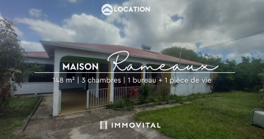 location maison t6  vide - le moule