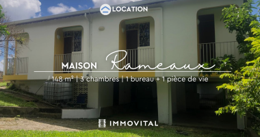 location maison t6  vide - le moule