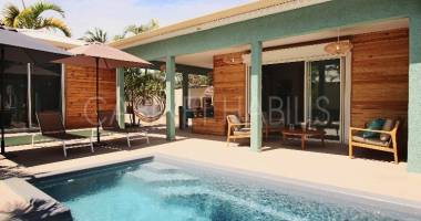 a louer - villa meublee t5 d'environ 105.67 m2 - etang sale les bains - loyer 3 450 € cc