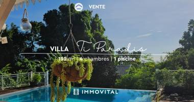 À vendre   magnifique villa f4 avec piscine à saint-claude