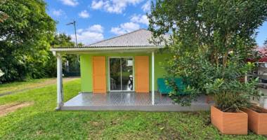 maison créole de 64 m² sur terrain arboré de 950 m² proximité de deux rives sainte suzanne