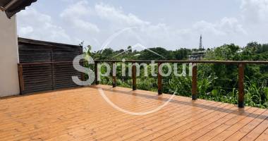 appartement t3 au gosier avec citerne et vue mer