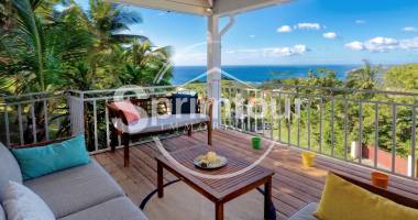 bouillante | coup de coeur  vue mer & jardin tropical