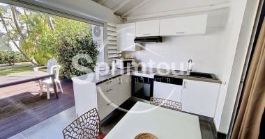 marina saint-francois - appartement t3 meublé en rez-de-chaussée avec piscine