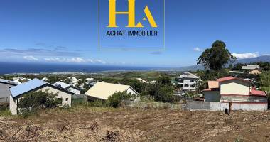 terrain À bÂtir avec vue mer - saint-pierre, chemin boissy - 352 m²