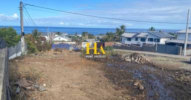 trois bassins littoral terrain  150 m2