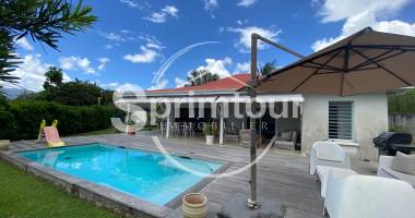 petit-bourg - villa t4 avec piscine sur terrain de 800 m2