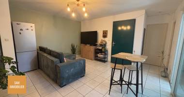 appartement t3 en rez-de-jardin avec jardin privatif de 58m2 et 2 places de parkings