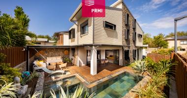la saline les bains centre  : maison t4/5 neuve, plage a pied