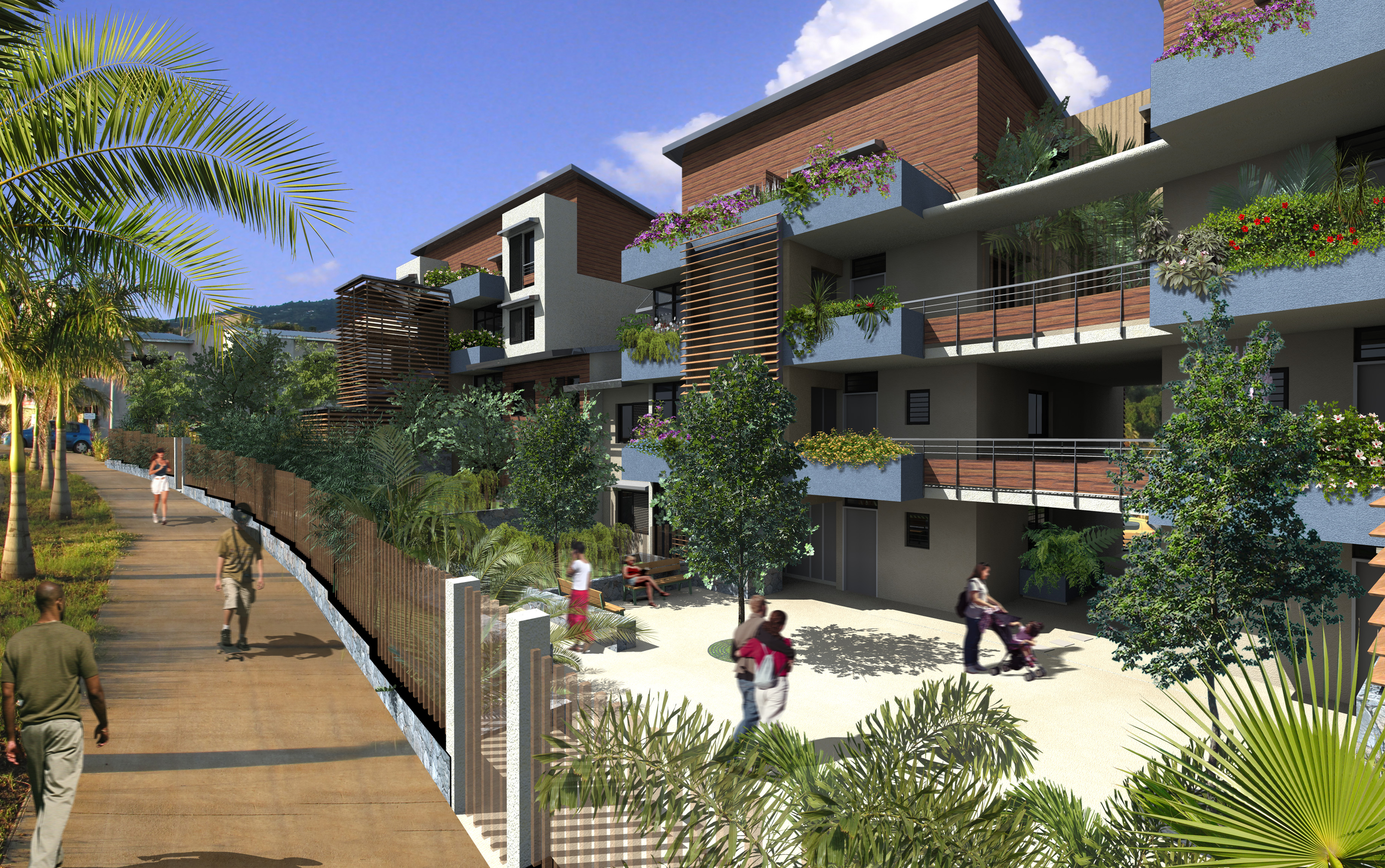 Achat appartement t3 duplex SainteMarie (97438) Réunion Nord Réf