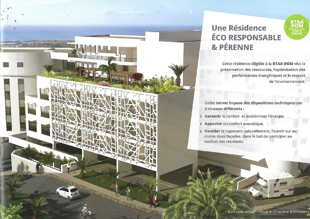 Achat appartement SainteClotilde (97490) Réunion Nord Réf. V602HIPPB21