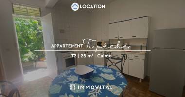 appartement t1 meublÉ au calme